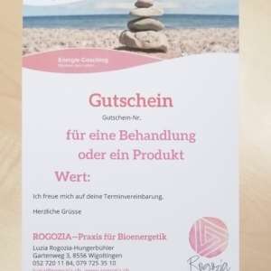 Gutschein Praxis Rogozia
